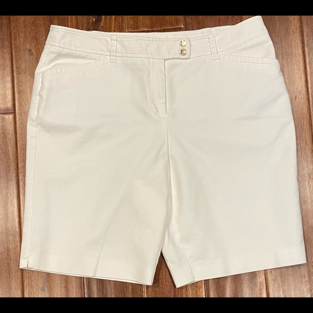Women's Charter Club white shorts
